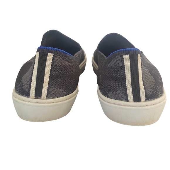 Rothy’s The Original Slip on Sneaker blue and gray camouflage Size 6.5 - Picture 8 of 9